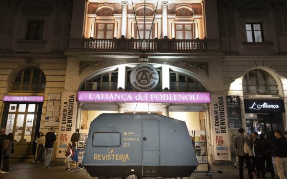 25a Nit de les Revistes i la Premsa en Català al Teatre l'Aliança del Poblenou.
05.11.2025, Barcelona
foto: Jordi Play per a APPEC