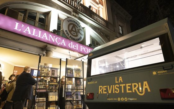 25a Nit de les Revistes i la Premsa en Català al Teatre l'Aliança del Poblenou.
05.11.2025, Barcelona
foto: Jordi Play per a APPEC