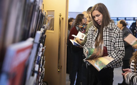 25a Nit de les Revistes i la Premsa en Català al Teatre l'Aliança del Poblenou.
05.11.2025, Barcelona
foto: Jordi Play per a APPEC