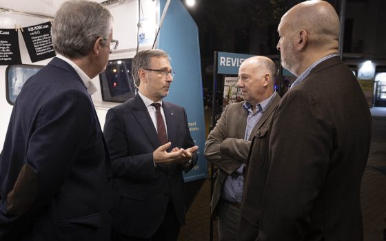 25a Nit de les Revistes i la Premsa en Català al Teatre l'Aliança del Poblenou.
05.11.2025, Barcelona
foto: Jordi Play per a APPEC