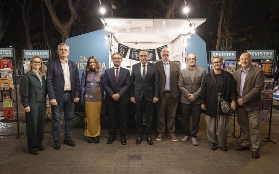 25a Nit de les Revistes i la Premsa en Català al Teatre l'Aliança del Poblenou.
05.11.2025, Barcelona
foto: Jordi Play per a APPEC