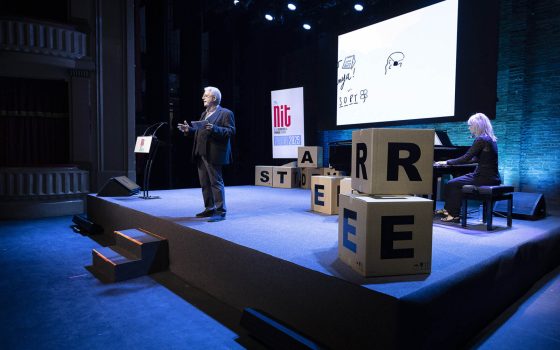 25a Nit de les Revistes i la Premsa en Català al Teatre l'Aliança del Poblenou.
05.11.2025, Barcelona
foto: Jordi Play per a APPEC