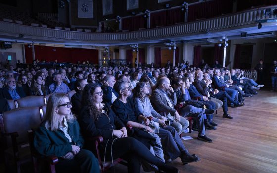 25a Nit de les Revistes i la Premsa en Català al Teatre l'Aliança del Poblenou.
05.11.2025, Barcelona
foto: Jordi Play per a APPEC