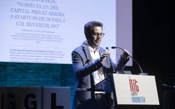 25a Nit de les Revistes i la Premsa en Català al Teatre l'Aliança del Poblenou.
05.11.2025, Barcelona
foto: Jordi Play per a APPEC