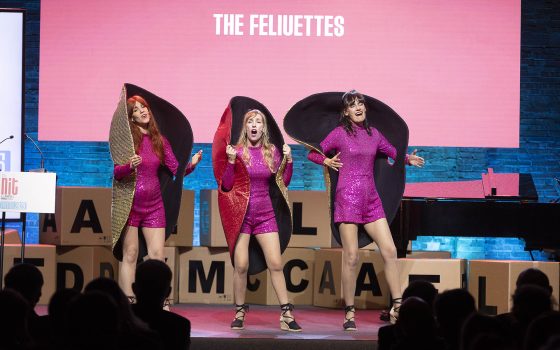 25a Nit de les Revistes i la Premsa en Català al Teatre l'Aliança del Poblenou.
05.11.2025, Barcelona
foto: Jordi Play per a APPEC