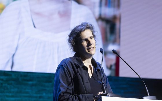 25a Nit de les Revistes i la Premsa en Català al Teatre l'Aliança del Poblenou.
05.11.2025, Barcelona
foto: Jordi Play per a APPEC