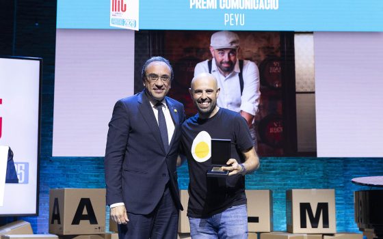 25a Nit de les Revistes i la Premsa en Català al Teatre l'Aliança del Poblenou.
05.11.2025, Barcelona
foto: Jordi Play per a APPEC