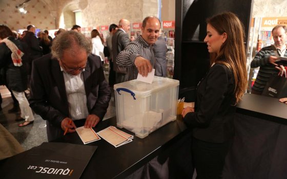 21.05.2014, BarcelonaNit de les Revistes i Premsa en Català al Convent dels Àngels.foto: APPEC / Jordi Play