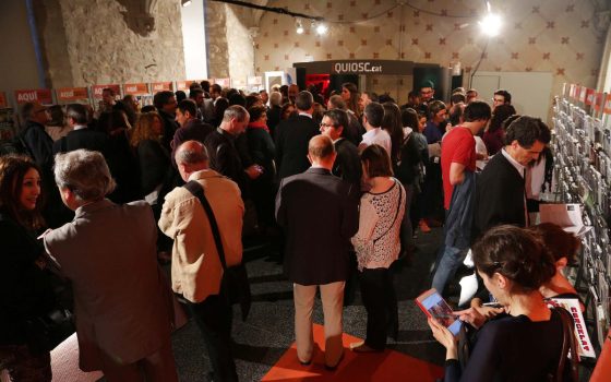 21.05.2014, BarcelonaNit de les Revistes i Premsa en Català al Convent dels Àngels.foto: APPEC / Jordi Play