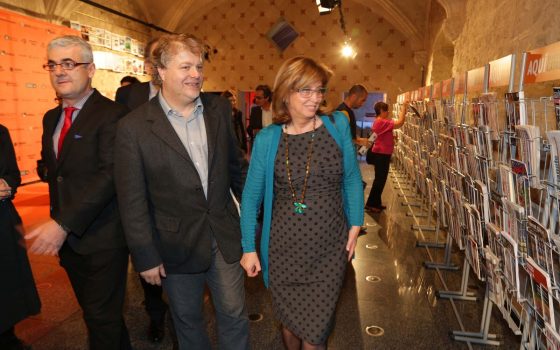 21.05.2014, BarcelonaNit de les Revistes i Premsa en Català al Convent dels Àngels.foto: APPEC / Jordi Play