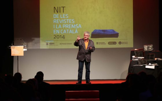 21.05.2014, BarcelonaNit de les Revistes i Premsa en Català al Convent dels Àngels.foto: APPEC / Jordi Play