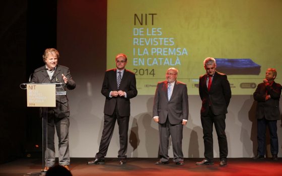 21.05.2014, BarcelonaNit de les Revistes i Premsa en Català al Convent dels Àngels.foto: APPEC / Jordi Play