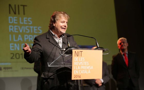21.05.2014, BarcelonaNit de les Revistes i Premsa en Català al Convent dels Àngels.foto: APPEC / Jordi Play