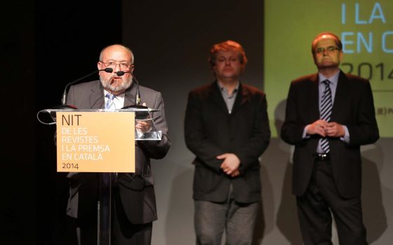 21.05.2014, BarcelonaNit de les Revistes i Premsa en Català al Convent dels Àngels.foto: APPEC / Jordi Play