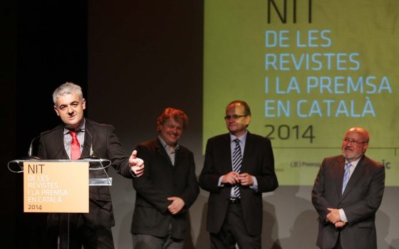 21.05.2014, Barcelona
Nit de les Revistes i Premsa en Català al Convent dels Àngels.

foto: APPEC / Jordi Play