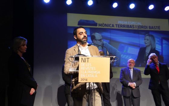 21.05.2014, BarcelonaNit de les Revistes i Premsa en Català al Convent dels Àngels.foto: APPEC / Jordi Play
