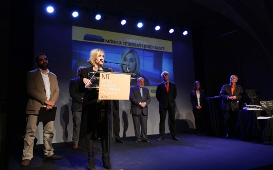 21.05.2014, BarcelonaNit de les Revistes i Premsa en Català al Convent dels Àngels.foto: APPEC / Jordi Play