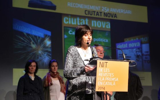 21.05.2014, BarcelonaNit de les Revistes i Premsa en Català al Convent dels Àngels.foto: APPEC / Jordi Play