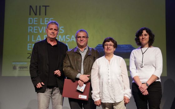 21.05.2014, BarcelonaNit de les Revistes i Premsa en Català al Convent dels Àngels.foto: APPEC / Jordi Play