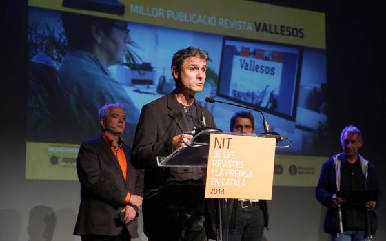 21.05.2014, BarcelonaNit de les Revistes i Premsa en Català al Convent dels Àngels.foto: APPEC / Jordi Play