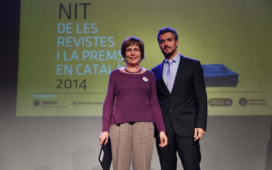 21.05.2014, BarcelonaNit de les Revistes i Premsa en Català al Convent dels Àngels.foto: APPEC / Jordi Play