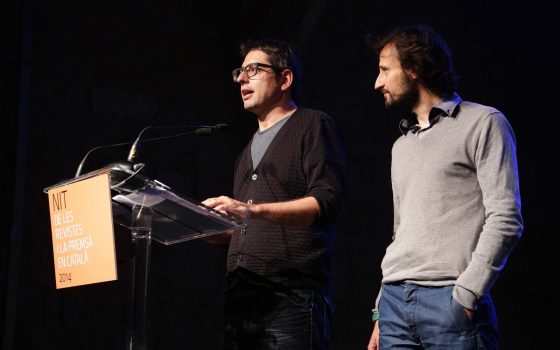 21.05.2014, BarcelonaNit de les Revistes i Premsa en Català al Convent dels Àngels.foto: APPEC / Jordi Play