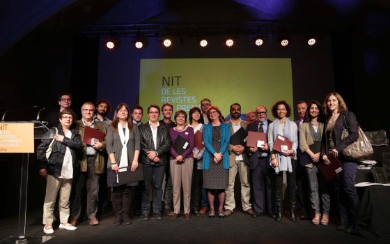 21.05.2014, BarcelonaNit de les Revistes i Premsa en Català al Convent dels Àngels.foto: APPEC / Jordi Play