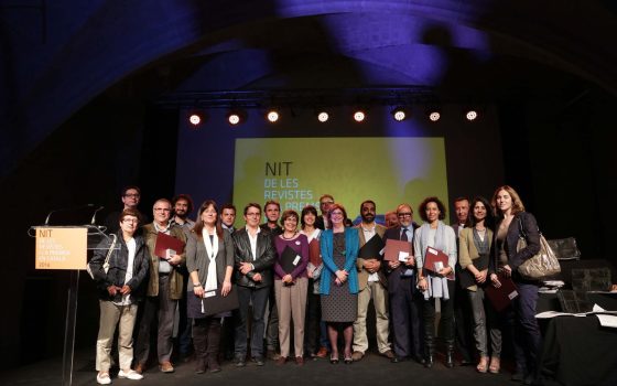 21.05.2014, BarcelonaNit de les Revistes i Premsa en Català al Convent dels Àngels.foto: APPEC / Jordi Play