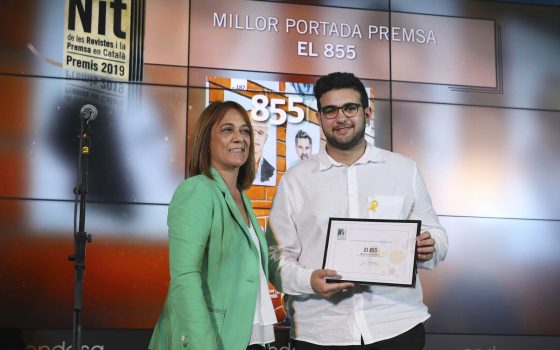 27.06.2019, BarcelonaNit de les Revistes i la Premsa en Català a l'Espai Endesa. Lliiurament dels Premis 2019.foto: Jordi Play