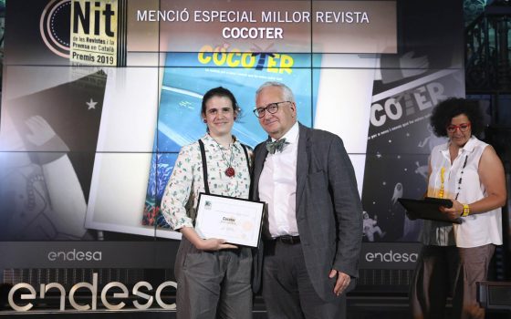 27.06.2019, Barcelona
Nit de les Revistes i la Premsa en Català a l'Espai Endesa. Lliiurament dels Premis 2019.

foto: Jordi Play