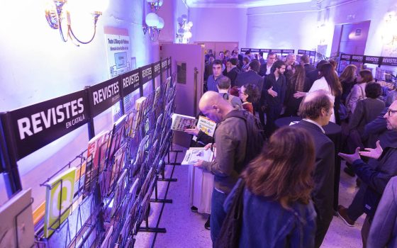 24a Nit de les Revistes i la Premsa en Català a l'Aliança del Poblenou.06.11.2024, Barcelonafoto: Jordi Play