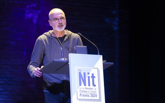 24a Nit de les Revistes i la Premsa en Català a l'Aliança del Poblenou.06.11.2024, Barcelonafoto: Jordi Play
