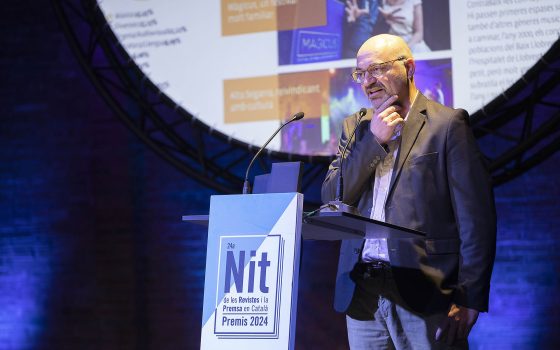 24a Nit de les Revistes i la Premsa en Català a l'Aliança del Poblenou.06.11.2024, Barcelonafoto: Jordi Play