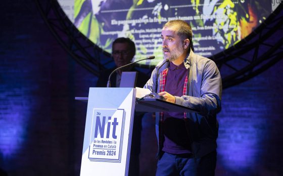 24a Nit de les Revistes i la Premsa en Català a l'Aliança del Poblenou.06.11.2024, Barcelonafoto: Jordi Play