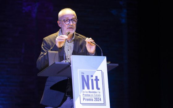 24a Nit de les Revistes i la Premsa en Català a l'Aliança del Poblenou.06.11.2024, Barcelonafoto: Jordi Play