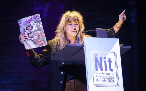 24a Nit de les Revistes i la Premsa en Català a l'Aliança del Poblenou.06.11.2024, Barcelonafoto: Jordi Play