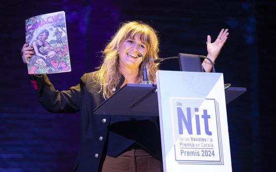 24a Nit de les Revistes i la Premsa en Català a l'Aliança del Poblenou.06.11.2024, Barcelonafoto: Jordi Play