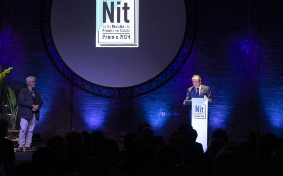 24a Nit de les Revistes i la Premsa en Català a l'Aliança del Poblenou.
06.11.2024, Barcelona

foto: Jordi Play