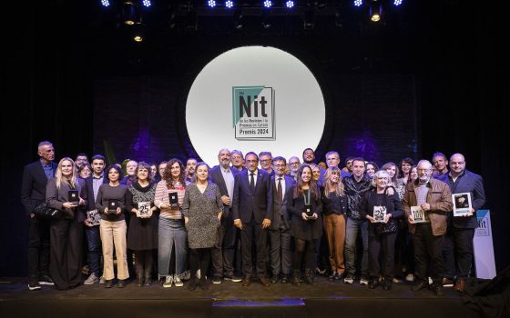 24a Nit de les Revistes i la Premsa en Català a l'Aliança del Poblenou.
06.11.2024, Barcelona

foto: Jordi Play