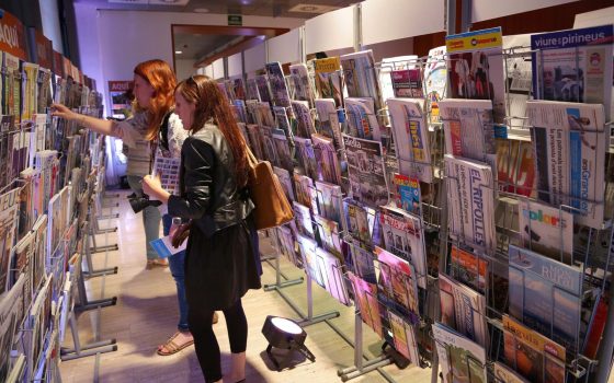 27.05.2015, BarcelonaNit de les Revistes i la Premsa en Català. Premis 2015.foto:  APPEC / Jordi Play