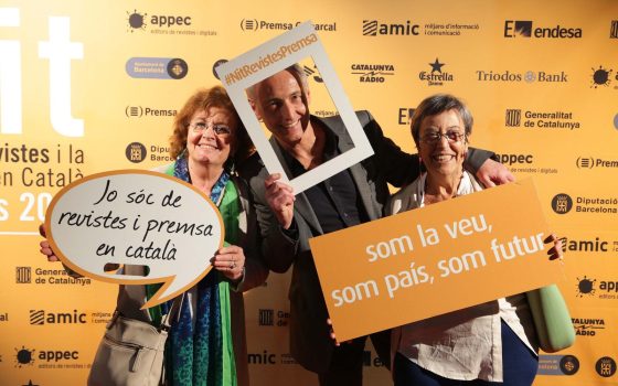 27.05.2015, BarcelonaNit de les Revistes i la Premsa en Català. Premis 2015.foto:  APPEC / Jordi Play