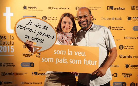 27.05.2015, BarcelonaNit de les Revistes i la Premsa en Català. Premis 2015.foto:  APPEC / Jordi Play