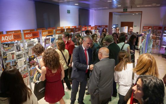 27.05.2015, BarcelonaNit de les Revistes i la Premsa en Català. Premis 2015.foto:  APPEC / Jordi Play