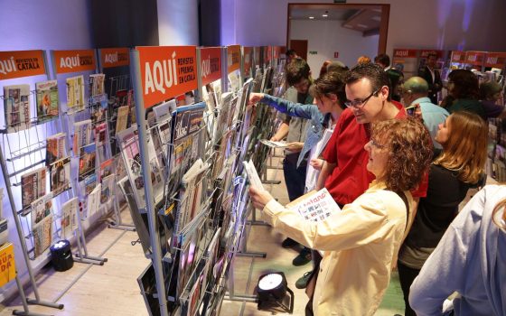 27.05.2015, BarcelonaNit de les Revistes i la Premsa en Català. Premis 2015.foto:  APPEC / Jordi Play