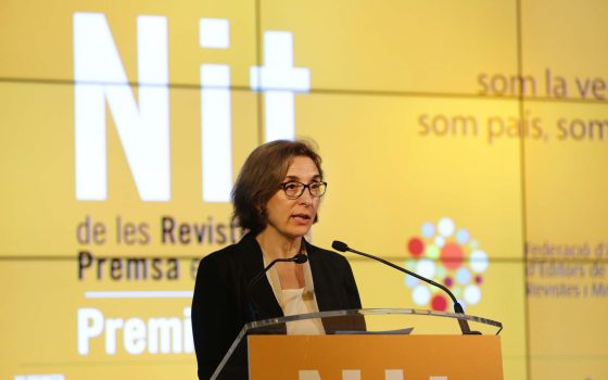 27.05.2015, BarcelonaNit de les Revistes i la Premsa en Català. Premis 2015.foto:  APPEC / Jordi Play