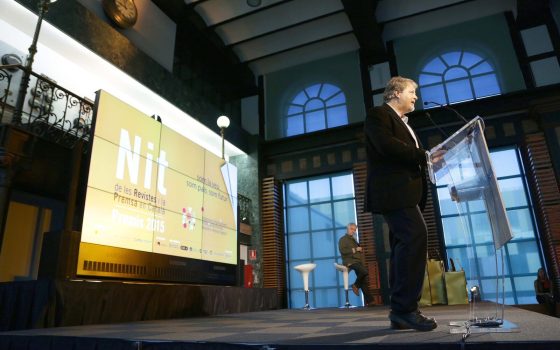 27.05.2015, BarcelonaNit de les Revistes i la Premsa en Català. Premis 2015.foto:  APPEC / Jordi Play