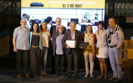 27.05.2015, BarcelonaNit de les Revistes i la Premsa en Català. Premis 2015.foto:  APPEC / Jordi Play