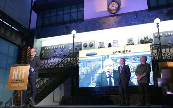 27.05.2015, BarcelonaNit de les Revistes i la Premsa en Català. Premis 2015.foto:  APPEC / Jordi Play