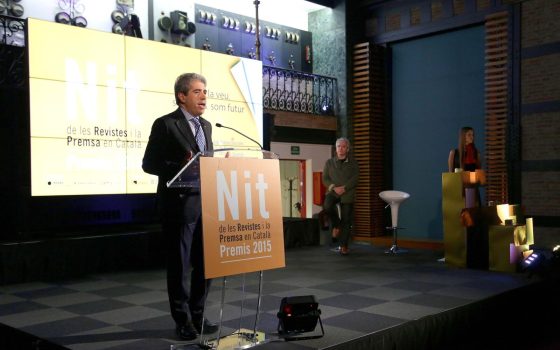 27.05.2015, BarcelonaNit de les Revistes i la Premsa en Català. Premis 2015.foto:  APPEC / Jordi Play