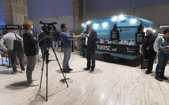 30.11.2023, Barcelona23a Nit de les Revistes i la Premsa en Català. Premis 2023.foto: Jordi Play/APPEC